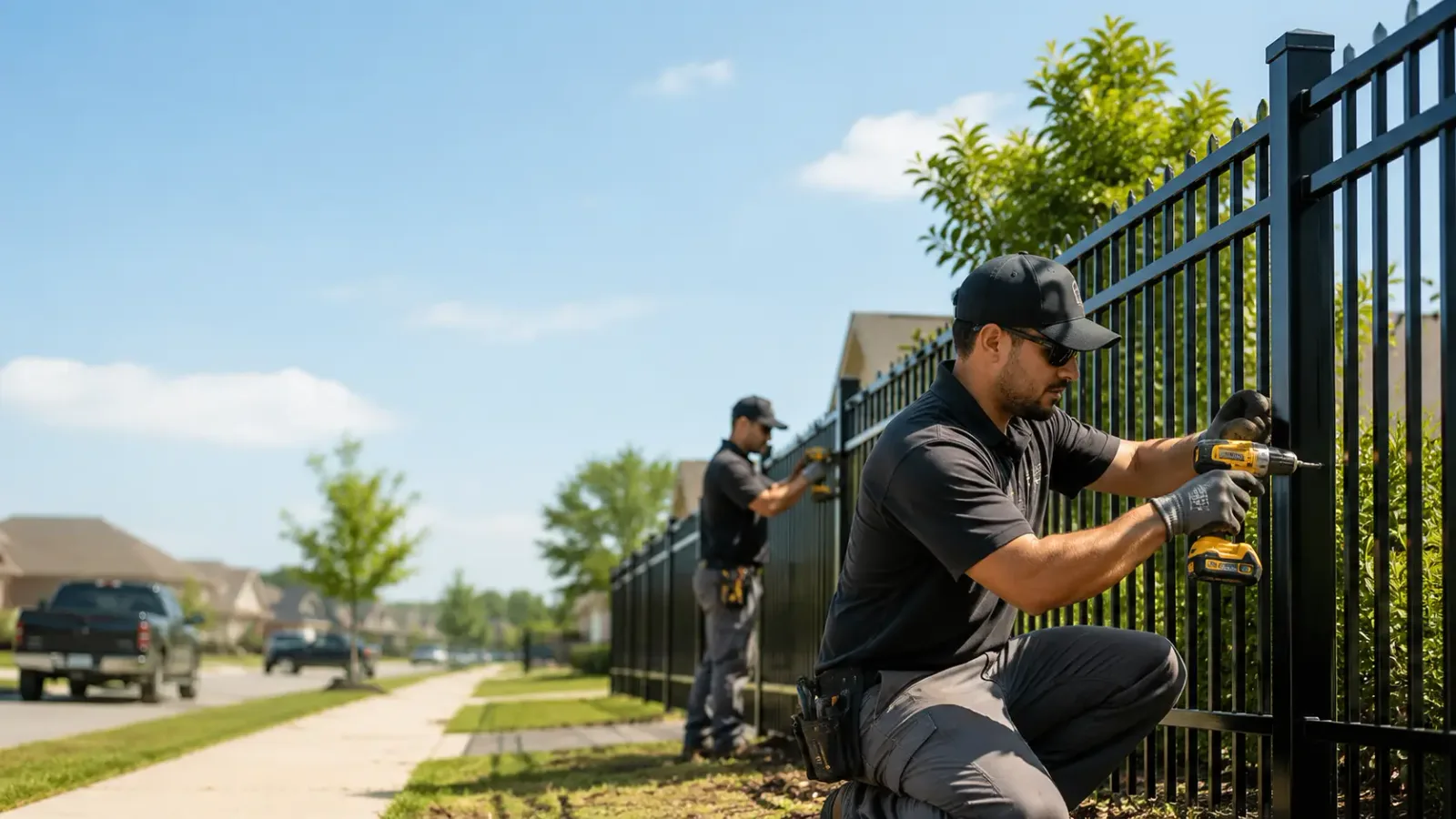 Metal Fence Installation in Sandusky, MI